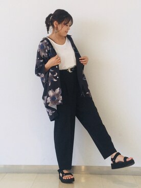 tomoさん（レディース・152cm）の夏コーディネート