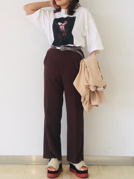 tomoさん（レディース・152cm）の夏コーディネート