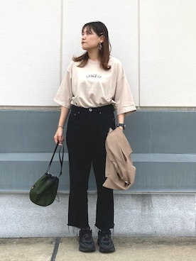 tomoさん（レディース・152cm）の春コーディネート