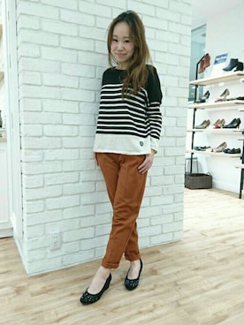 「ウェッジソール」｜ORientalTRafficルミネ横浜さん（レディース・160cm）の冬コーディネート