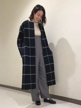 Tanuma Lisaさん（レディース・165cm）の秋コーディネート