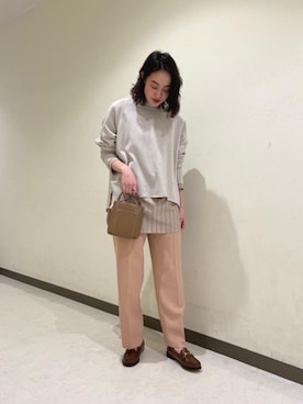 Tanuma Lisaさん(レディース・165cm)の冬コーディネート