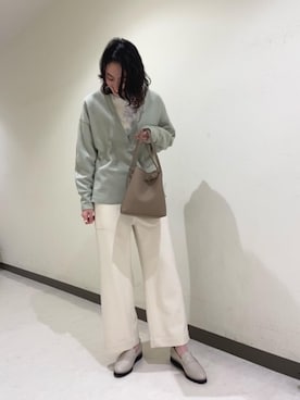 Tanuma Lisaさん（レディース・165cm）の冬コーディネート