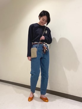 「BEVERLY（ビバリー）のアイテム」を使った、Tanuma Lisaさん（レディース・165cm）の冬コーディネート