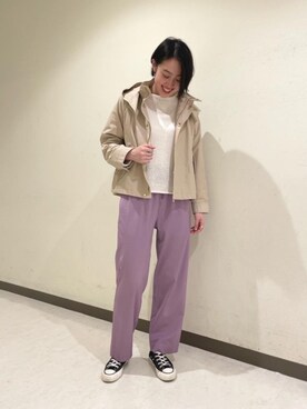 Tanuma Lisaさん(レディース・165cm)の冬コーディネート