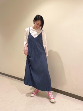 Tanuma Lisaさん（レディース・165cm）の春コーディネート