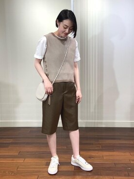 Tanuma Lisaさん（レディース・165cm）の春コーディネート