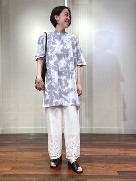 Tanuma Lisaさん（レディース・165cm）の春コーディネート