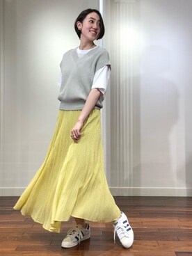 Tanuma Lisaさん(レディース・165cm)の春コーディネート