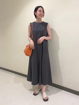 Tanuma Lisaさん（レディース・165cm）の夏コーディネート