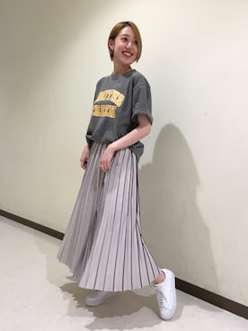 Tanuma Lisaさん(レディース・165cm)の夏コーディネート