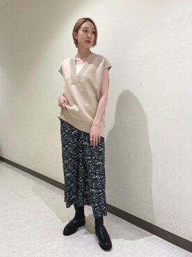 Tanuma Lisaさん(レディース・165cm)の夏コーディネート