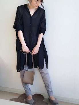 「Bou Jeloud（ブージュルード）のアイテム（アクセサリー）」を使った、こっつんこーでさん（レディース・161cm）の秋コーディネート