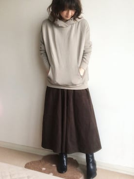 こっつんこーでさん(レディース・161cm)の冬コーディネート