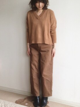 こっつんこーでさん（レディース・161cm）の冬コーディネート