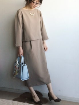 こっつんこーでさん（レディース・161cm）の春コーディネート