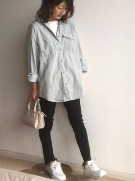 「シャーベットカラー」｜こっつんこーでさん（レディース・161cm）の春コーディネート