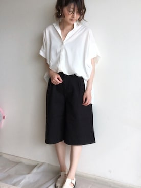 「RAGEBLUE（レイジブルー）のアイテム（アクセサリー）」を使った、こっつんこーでさん（レディース・161cm）の夏コーディネート