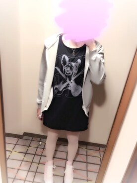 「RISK（リスク）のアイテム」を使った、りえさん（レディース・168cm）の春コーディネート