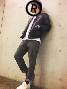 ®️さん（メンズ・171cm）の春コーディネート