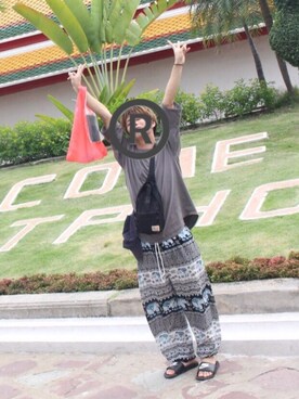 「TAI（タイ）のアイテム」を使った、®️さん（メンズ・171cm）の春コーディネート