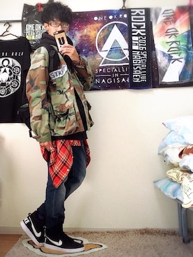 .toshiki.さん（メンズ・169cm）の冬コーディネート