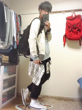 .toshiki.さん（メンズ・169cm）の春コーディネート