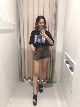 本庄　彩葵さん（レディース・164cm）の夏コーディネート
