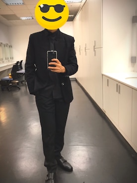 「Herls（ハーリス）のアイテム」を使った、llllltyさん（メンズ・158cm）の冬コーディネート