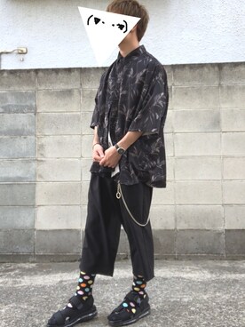 亡骸のピーナッツ(備忘録)さん（メンズ・167cm）の春コーディネート