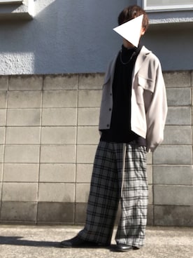 亡骸のピーナッツ(備忘録)さん（メンズ・170cm）の冬コーディネート