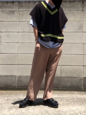 亡骸のピーナッツ(備忘録)さん（メンズ・170cm）の夏コーディネート