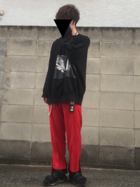 亡骸のピーナッツ(備忘録)さん（メンズ・170cm）の冬コーディネート