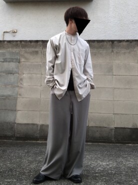 亡骸のピーナッツ(備忘録)さん（メンズ・170cm）の春コーディネート