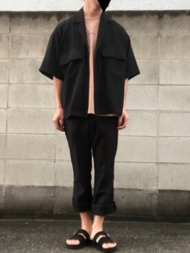 亡骸のピーナッツ(備忘録)さん（メンズ・170cm）の春コーディネート