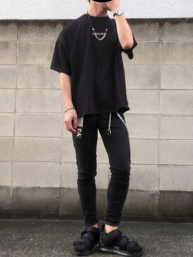 亡骸のピーナッツ(備忘録)さん（メンズ・170cm）の春コーディネート