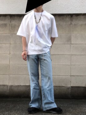 亡骸のピーナッツ(備忘録)さん（メンズ・170cm）の春コーディネート