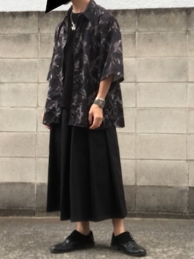 亡骸のピーナッツ(備忘録)さん（メンズ・170cm）の夏コーディネート