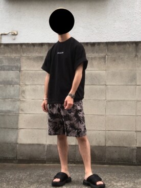 亡骸のピーナッツ(備忘録)さん（メンズ・170cm）の夏コーディネート