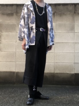 亡骸のピーナッツ(備忘録)さん（メンズ・170cm）の夏コーディネート