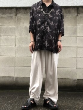 亡骸のピーナッツ(備忘録)さん(メンズ・170cm)の夏コーディネート