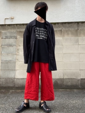 亡骸のピーナッツ(備忘録)さん（メンズ・170cm）の夏コーディネート