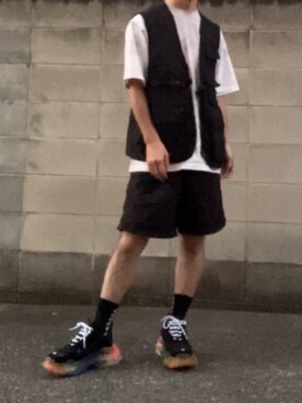 亡骸のピーナッツ(備忘録)さん（メンズ・170cm）の夏コーディネート