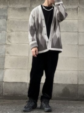 亡骸のピーナッツ(備忘録)さん（メンズ・170cm）の冬コーディネート