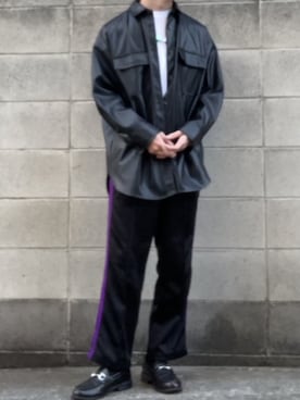 「CLUB PARK（クラブパーク）のアイテム」を使った、亡骸のピーナッツ(備忘録)さん（メンズ・170cm）の春コーディネート