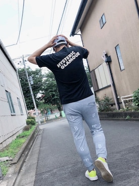 「muta（ムータ）のアイテム」を使った、yohさん（メンズ・184cm）の夏コーディネート