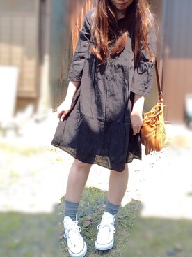 「Factor=（ファクターイコール）のアイテム（ワンピース/ドレス）」を使った、☆kiraky☆さん（レディース・156cm）の春コーディネート