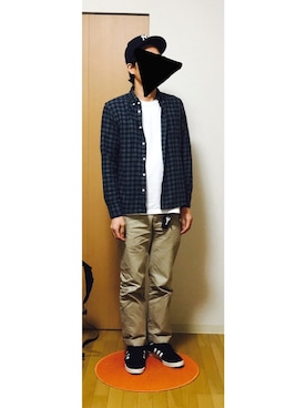 スーさん（メンズ・173cm）の春コーディネート