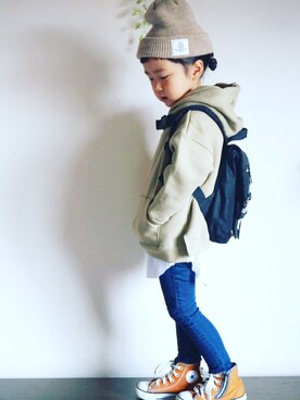*𝙰𝙽𝚂_𝙼𝙴*さん（キッズ・100cm）の冬コーディネート