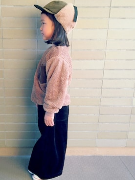 「アイテム（その他トップス）」を使った、*𝙰𝙽𝚂_𝙼𝙴*さん（キッズ・110cm）の秋コーディネート